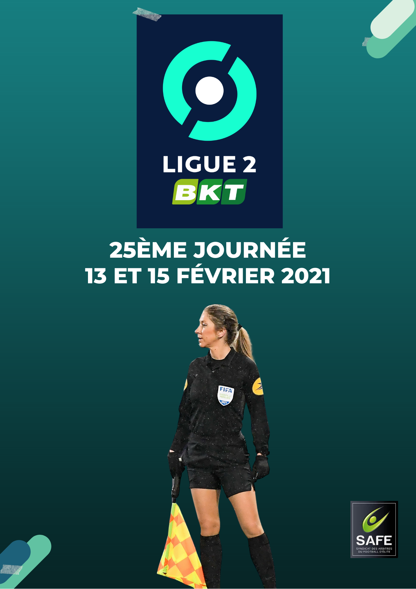Désignations 25ème journée de Ligue 2